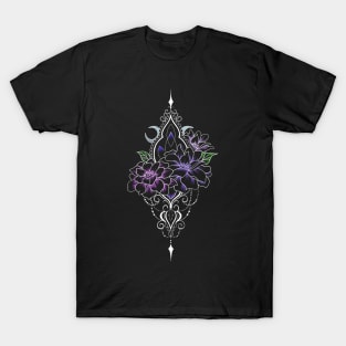 Negative Flowers T-Shirt